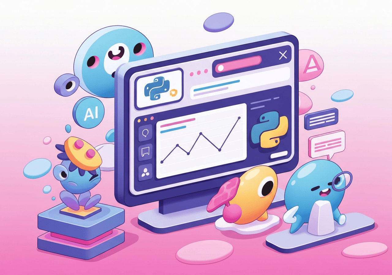 Maestría en animación de datos: Python y AI para interfaces modernas